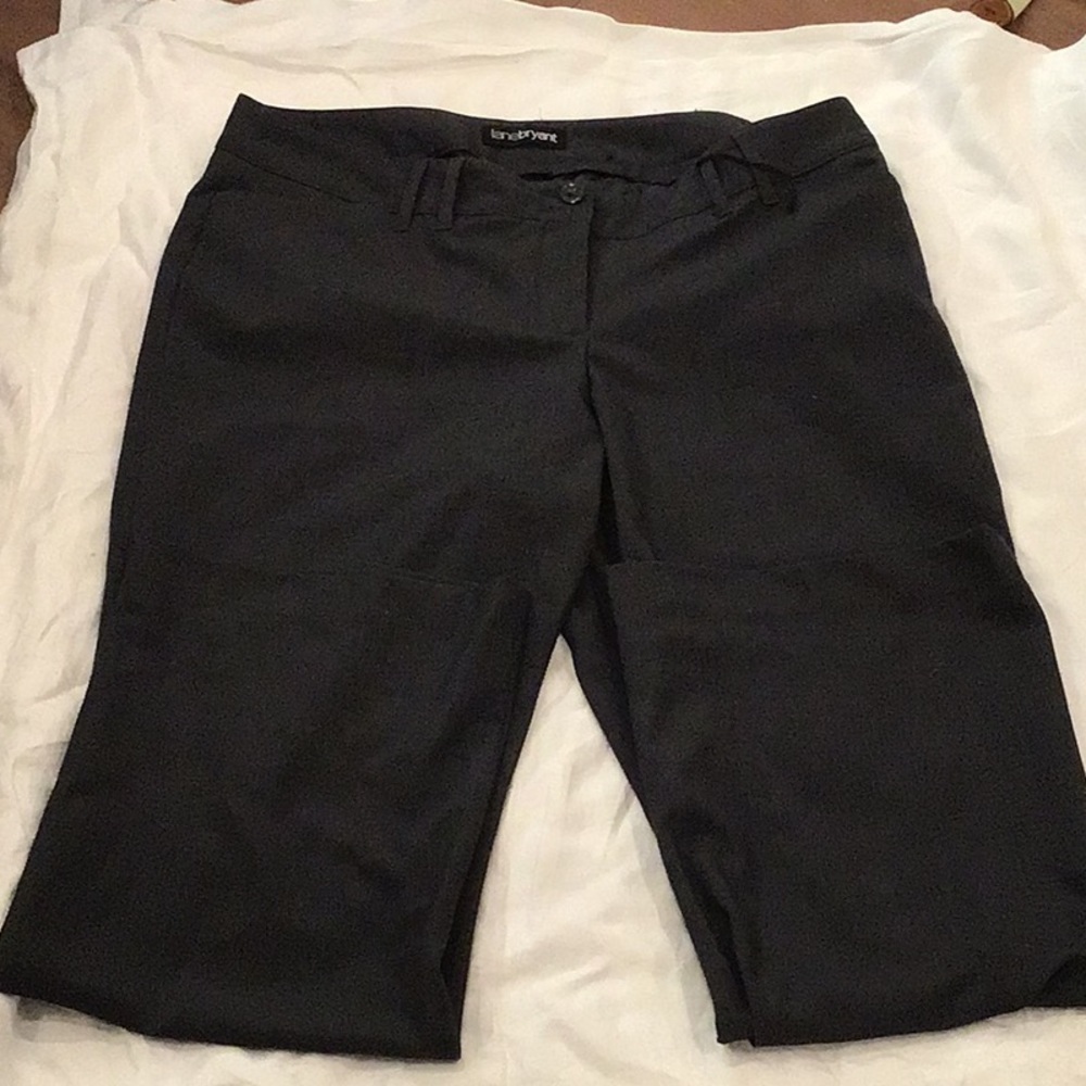 NWOT Lane Bryant Polyester Blend Dress Pants Size 16 Average